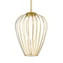 Z-Lite Savanti 12" Wide Pendant Modern Gold