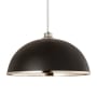 Z-Lite Landry 20" Wide Pendant Matte Black / Chrome
