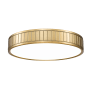 Z-Lite Madison 17" Wide LED Flush Mount Drum Ceiling Fixture Modern Gold