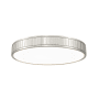 Z-Lite Madison 21" Wide LED Flush Mount Drum Ceiling Fixture Brushed Nickel