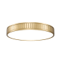 Z-Lite Madison 21" Wide LED Flush Mount Drum Ceiling Fixture Modern Gold