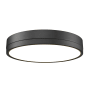 Z-Lite Algar 16" Wide LED Flush Mount Drum Ceiling Fixture Matte Black