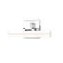 Z-Lite Liam 13" Wide LED Bath Bar Chrome