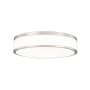 Z-Lite Ballord 16" Wide Flush Mount Drum Ceiling Fixture Brushed Nickel