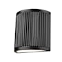 Z-Lite Stari 8" Tall Bathroom Sconce Matte Black