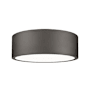 Z-Lite Coronado 13" Wide Flush Mount Drum Ceiling Fixture Bronze