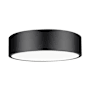 Z-Lite Coronado 16" Wide Flush Mount Drum Ceiling Fixture Matte Black