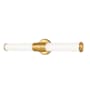 Z-Lite Warwick 2 Light 26" Wide Bath Bar Modern Gold