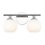 Z-Lite Neoma 2 Light 8" Wide Vanity Light Chrome