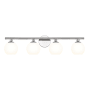 Z-Lite Neoma 4 Light 8" Wide Vanity Light Chrome
