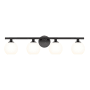 Z-Lite Neoma 4 Light 8" Wide Vanity Light Matte Black