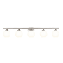 Z-Lite Neoma 5 Light 8" Wide Vanity Light Brushed Nickel