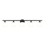 Z-Lite Neoma 5 Light 8" Wide Vanity Light Matte Black