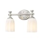 Z-Lite Orion 2 Light 14" Wide Vanity Light Brushed Nickel