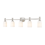 Z-Lite Orion 5 Light 41" Wide Vanity Light Brushed Nickel