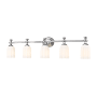 Z-Lite Orion 5 Light 41" Wide Vanity Light Chrome