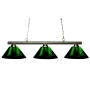 Z-Lite Sharp Shooter 3 Light Chandelier with Acrylic Shades Brushed Nickel