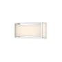 Z-Lite Baden 10" Wide LED Bath Bar Chrome