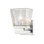 Z-Lite Astor 6" Wide Bathroom Vanity Light Chrome