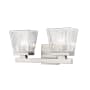Z-Lite Astor 2 Light 16" Wide Bathroom Vanity Light Brushed Nickel