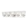 Z-Lite Astor 5 Light 36" Wide Bathroom Vanity Light Brushed Nickel