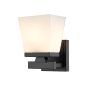 Z-Lite Astor 6" Wide Bathroom Vanity Light Matte Black