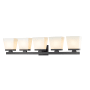 Z-Lite Astor 5 Light 36" Wide Bathroom Vanity Light Matte Black