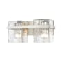 Z-Lite Bennington 2 Light 14" Wide Bathroom Vanity Light Brushed Nickel