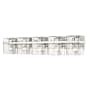 Z-Lite Bennington 5 Light 36" Wide Bathroom Vanity Light Chrome
