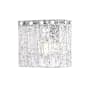 Z-Lite Glacier 7" Tall Bathroom Sconce Chrome