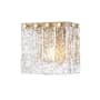 Z-Lite Glacier 7" Tall Bathroom Sconce Modern Gold