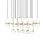 Z-Lite Cayden 17 Light 42" Wide Linear Chandelier Brushed Nickel