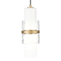 Z-Lite Cayden 7" Wide Mini Pendant With Shade Modern Gold