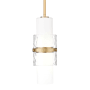 Z-Lite Cayden 7" Wide Mini Pendant Modern Gold