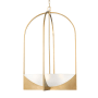 Z-Lite Devon 6 Light 24" Wide Chandelier Modern Gold