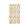 Z-Lite Harden 2 Light 15" Tall Wall Sconce Modern Gold