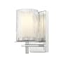 Z-Lite Grayson 9" Tall Wall Sconce Chrome