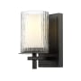 Z-Lite Grayson 9" Tall Wall Sconce Matte Black