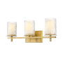 Z-Lite Grayson 3 Light 23" Wide Vanity Light Modern Gold