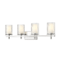 Z-Lite Grayson 4 Light 31" Wide Vanity Light Chrome