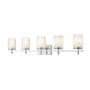 Z-Lite Grayson 5 Light 40" Wide Vanity Light Chrome