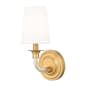 Z-Lite Katerina 13" Tall Bathroom Sconce Rubbed Brass