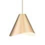 Z-Lite Aria 18" Wide Pendant Modern Gold