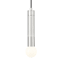 Z-Lite Stari 5" Wide Cord-Hung Mini Pendant Brushed Nickel