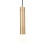 Z-Lite Stari 5" Wide Cord-Hung Mini Pendant Modern Gold