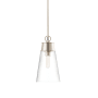 Z-Lite Wentworth 8" Wide Mini Pendant Brushed Nickel