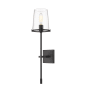 Z-Lite Callista 26" Tall Wall Sconce Matte Black