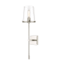 Z-Lite Callista 26" Tall Wall Sconce Polished Nickel
