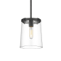 Z-Lite Callista 8" Wide Mini Pendant Matte Black