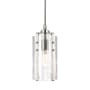 Z-Lite Alverton 6" Wide Mini Pendant Polished Nickel